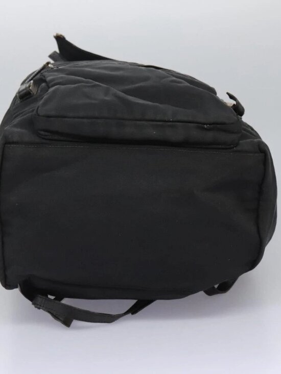 GUCCI Backpack Nylon Black Auth 117288 main image 13